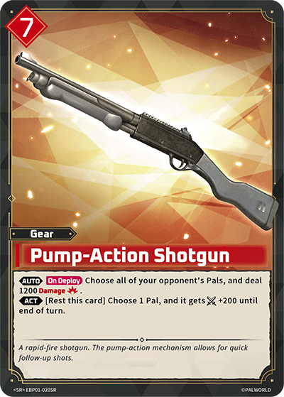 Pump-Action Shotgun [EBP01-020SR] (Dawn of Palpagos - SR)