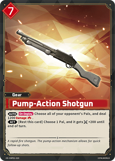 Pump-Action Shotgun [EBP01-020] (Dawn of Palpagos - R)