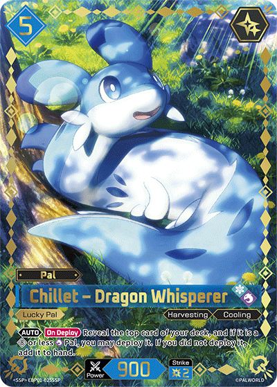 Chillet – Dragon Whisperer [EBP01-025SSP] (Dawn of Palpagos - SSP)