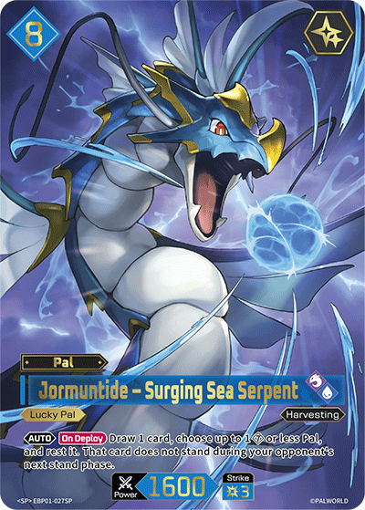 Jormuntide – Surging Sea Serpent [EBP01-027SP] (Dawn of Palpagos - SP) - Nick Nack's Full Frontal Attack