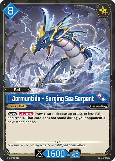 Jormuntide – Surging Sea Serpent [EBP01-027] (Dawn of Palpagos - R)