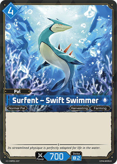 Surfent – Swift Swimmer [EBP01-037] (Dawn of Palpagos - C) - Nick Nack's Full Frontal Attack