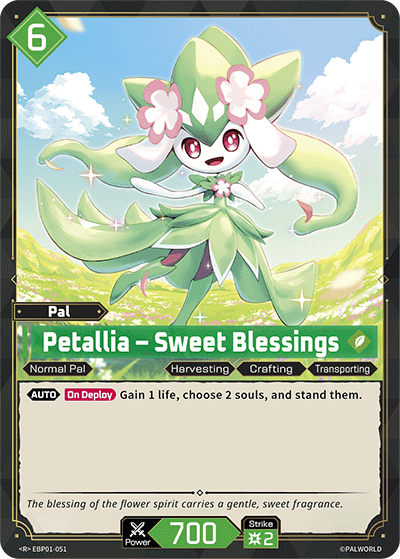 Petallia – Sweet Blessings [EBP01-051] (Dawn of Palpagos - R)
