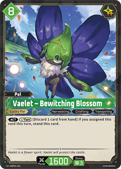 Vaelet – Bewitching Blossom [EBP01-055] (Dawn of Palpagos - U)