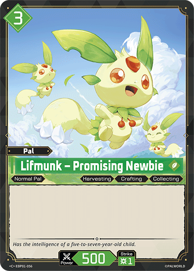Lifmunk – Promising Newbie [EBP01-056] (Dawn of Palpagos - C)