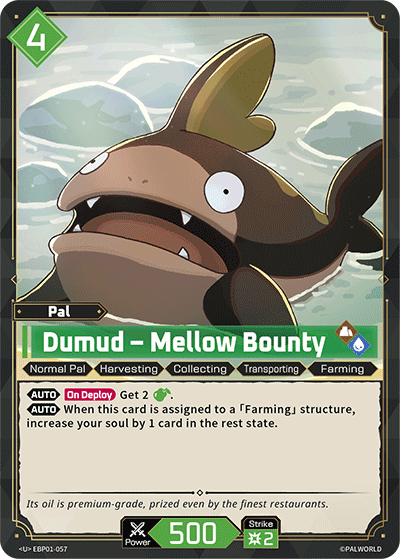 Dumud – Mellow Bounty [EBP01-057] (Dawn of Palpagos - U) Palworld TCG
