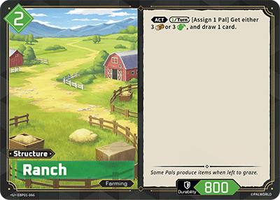 Ranch [EBP01-066] (Dawn of Palpagos - U)