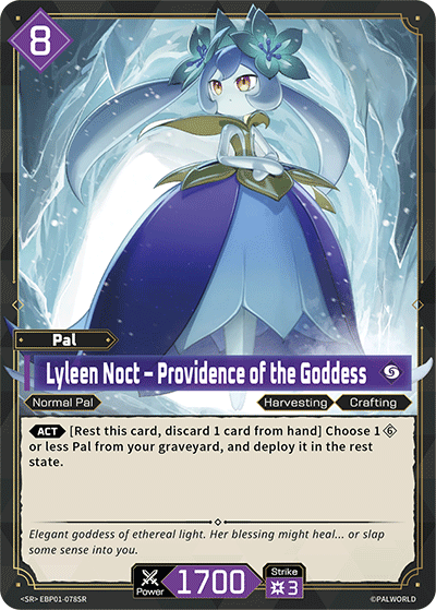 Lyleen Noct – Providence of the Goddess [EBP01-078SR] (Dawn of Palpagos - SR)