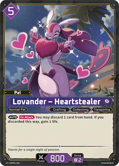 Lovander – Heartstealer [EBP01-081] (Dawn of Palpagos - C)