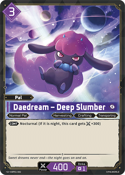 Daedream – Deep Slumber [EBP01-082] (Dawn of Palpagos - U) Palworld TCG