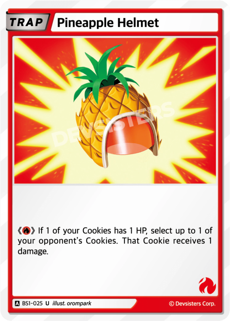 Pineapple Helmet - [BS1 - 025] (Brave Beginning - UC) Near Mint - Nick Nack's Full Frontal Attack