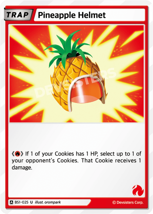 Pineapple Helmet - [BS1 - 025] (Brave Beginning - UC) Near Mint - Nick Nack's Full Frontal Attack
