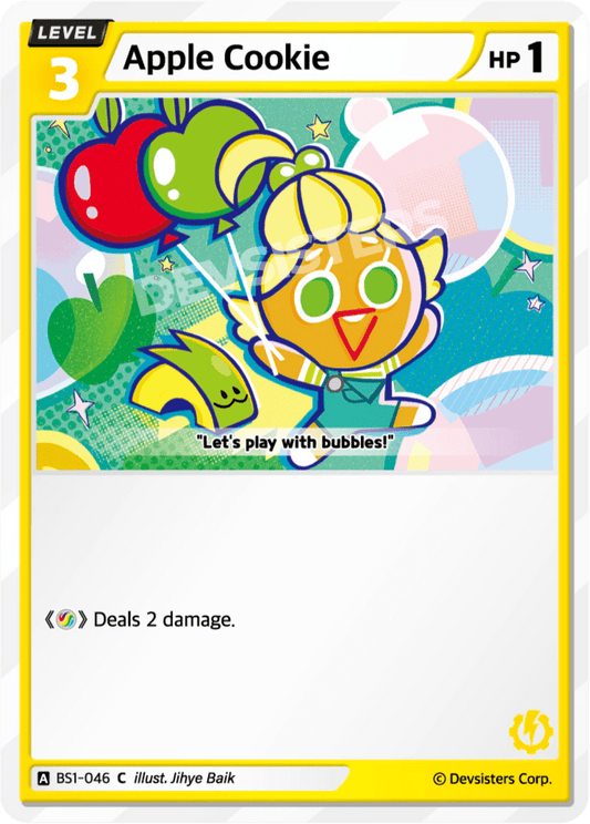 Apple Cookie - [BS1 - 046] (Brave Beginning - C) Near Mint - Nick Nack's Full Frontal Attack