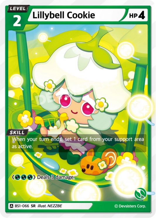 Lillybell Cookie - [BS1 - 066] (Brave Beginning - SR) Near Mint - Nick Nack's Full Frontal Attack