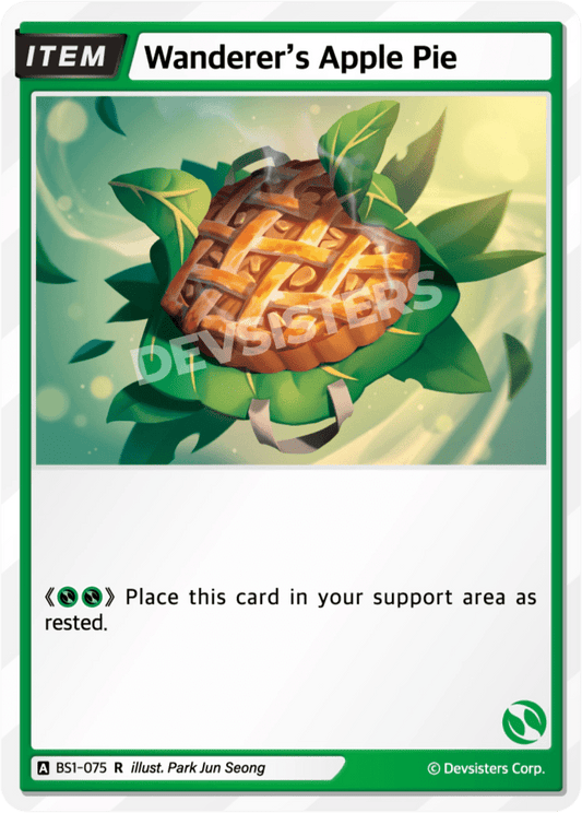 Wanderer s Apple Pie - [BS1 - 075] (Brave Beginning - R) Near Mint - Nick Nack's Full Frontal Attack