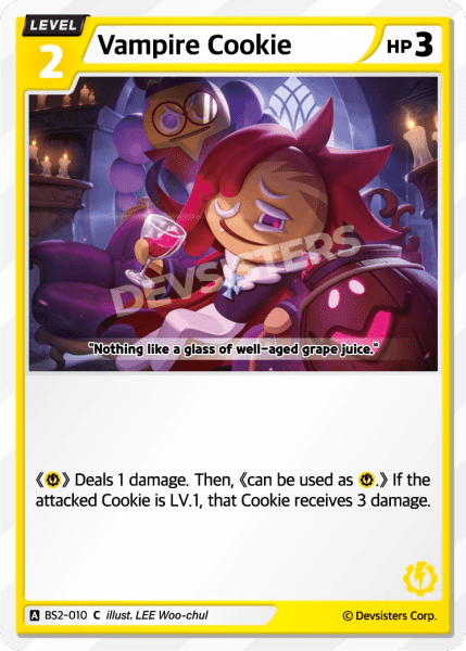Vampire Cookie - [BS2 - 010] (Operation Timeguard - C) Near Mint - Nick Nack's Full Frontal Attack