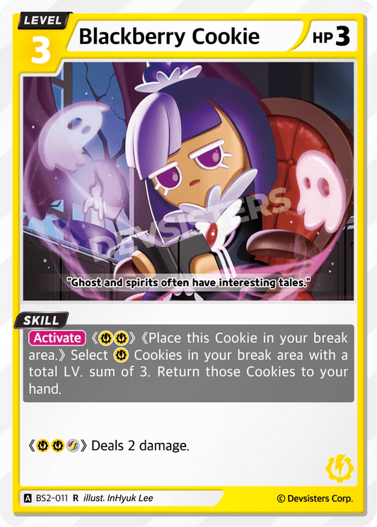 Blackberry Cookie - [BS2 - 011] (Operation Timeguard - R) Near Mint - Nick Nack's Full Frontal Attack