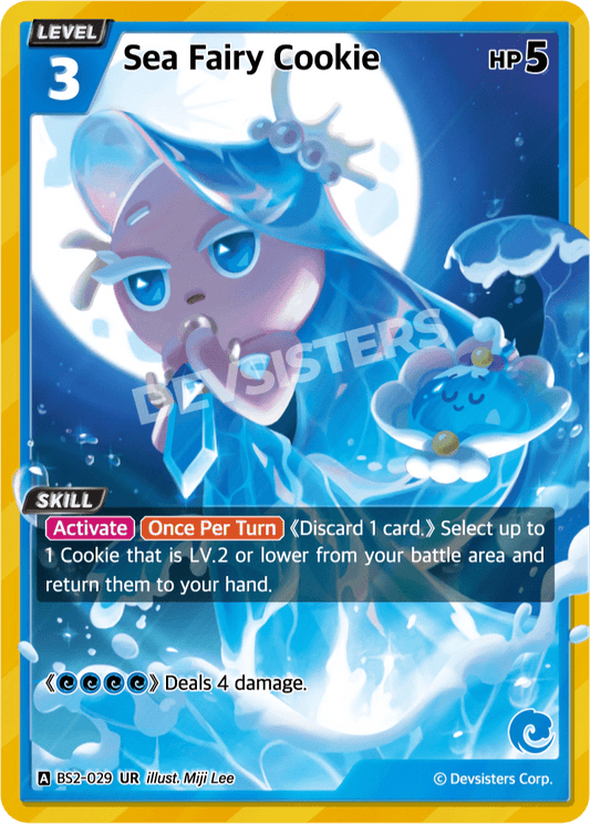 Sea Fairy Cookie - [BS2 - 029] (Operation Timeguard - UR) Near Mint - Nick Nack's Full Frontal Attack