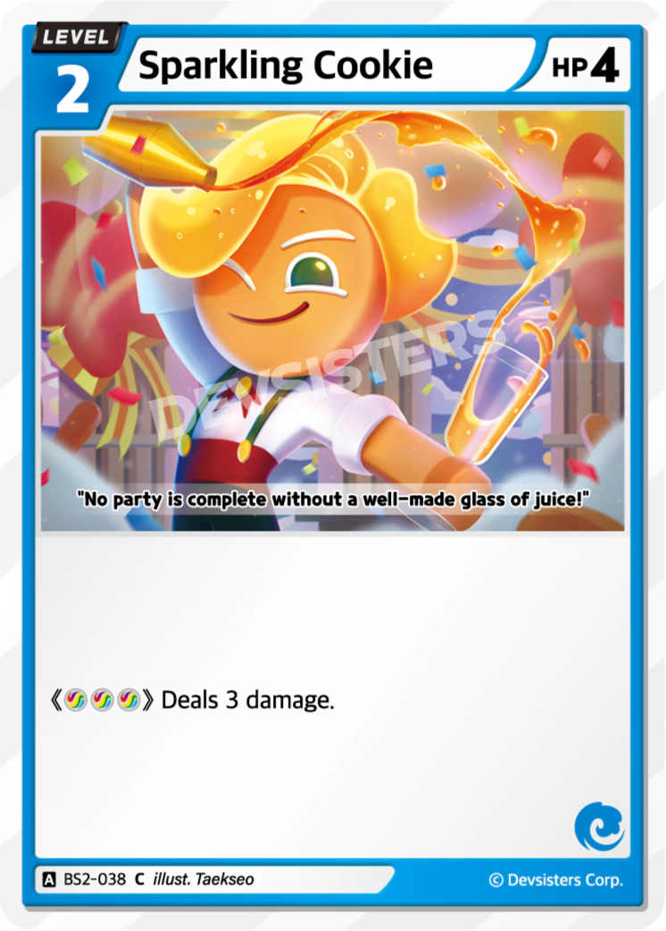 Sparkling Cookie - [BS2 - 038] (Operation Timeguard - C) Near Mint - Nick Nack's Full Frontal Attack