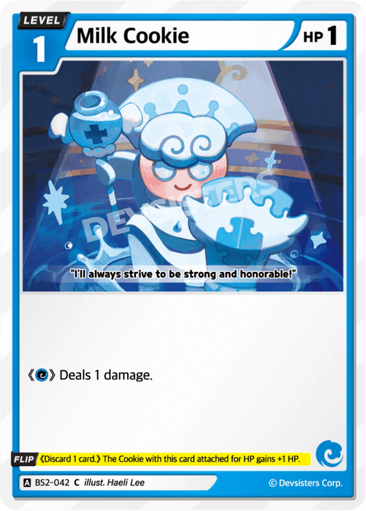 Milk Cookie - [BS2 - 042] (Operation Timeguard - C) Near Mint - Nick Nack's Full Frontal Attack