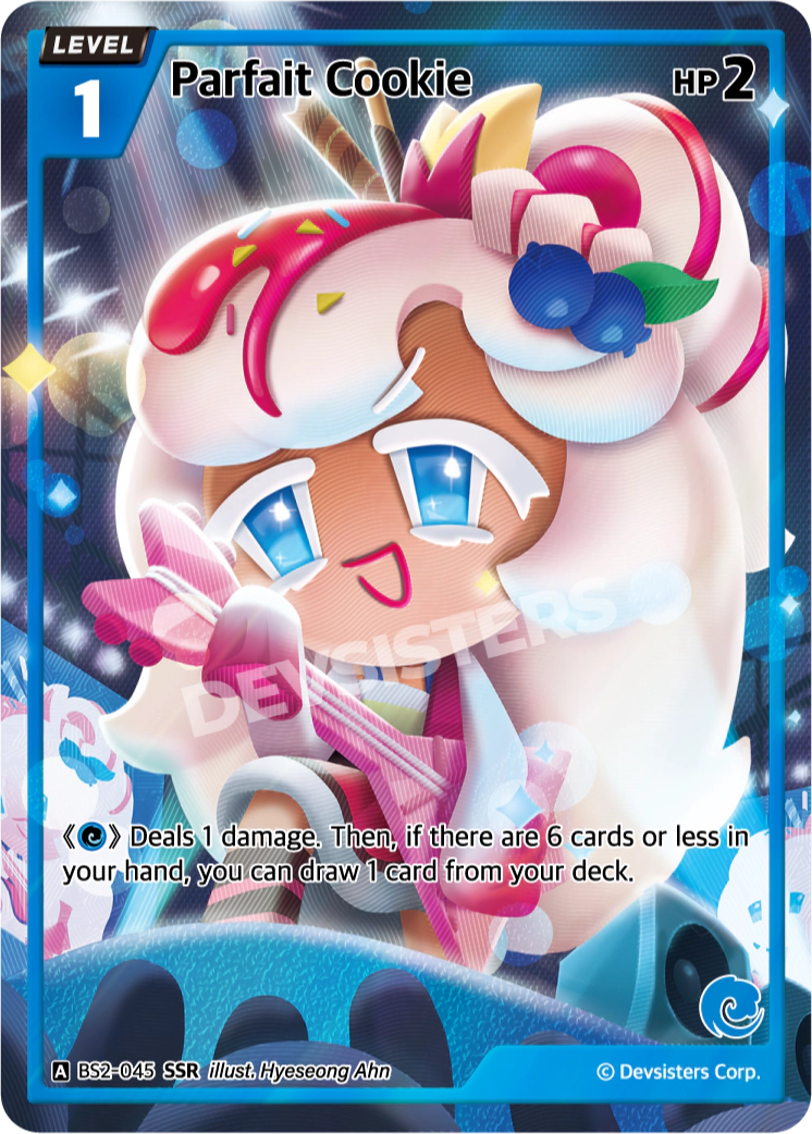 Parfait Cookie - [BS2 - 045] (Operation Timeguard - SSR) Near Mint - Nick Nack's Full Frontal Attack