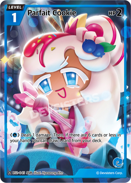 Parfait Cookie - [BS2 - 045] (Operation Timeguard - SSR) Near Mint - Nick Nack's Full Frontal Attack