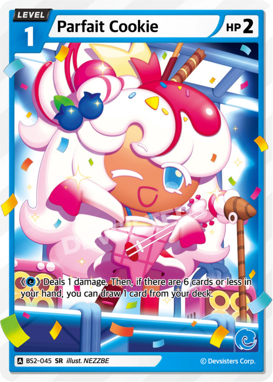 Parfait Cookie - [BS2 - 045] (Operation Timeguard - SR) Near Mint - Nick Nack's Full Frontal Attack