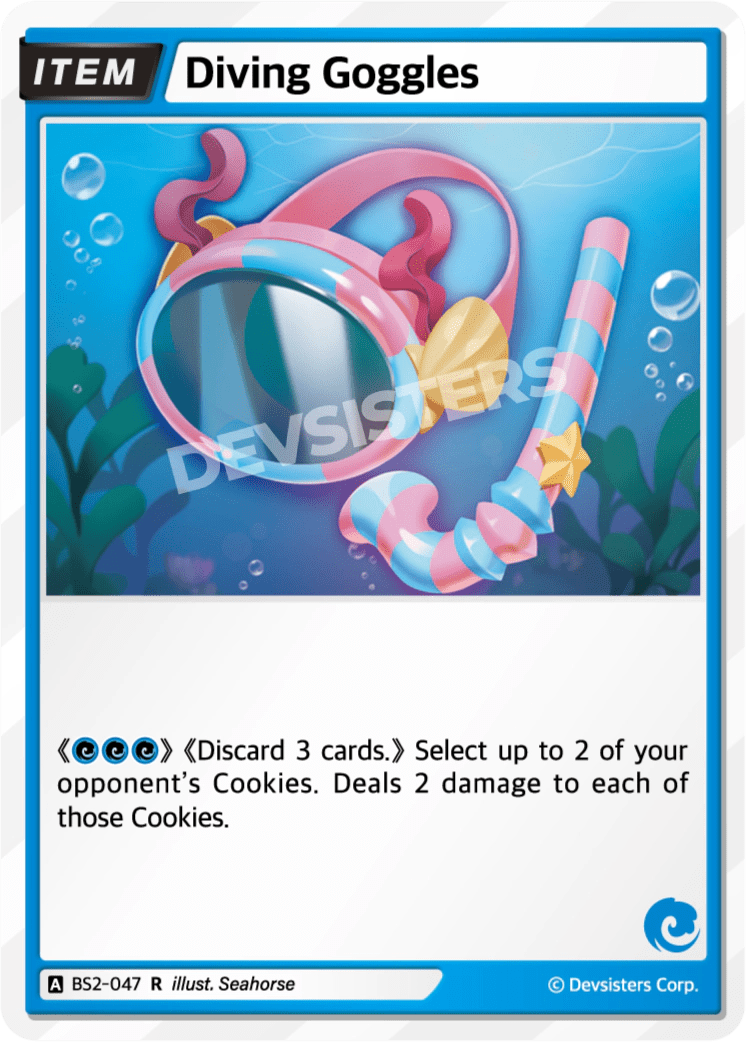 Diving Goggles - [BS2 - 047] (Operation Timeguard - R) Near Mint - Nick Nack's Full Frontal Attack