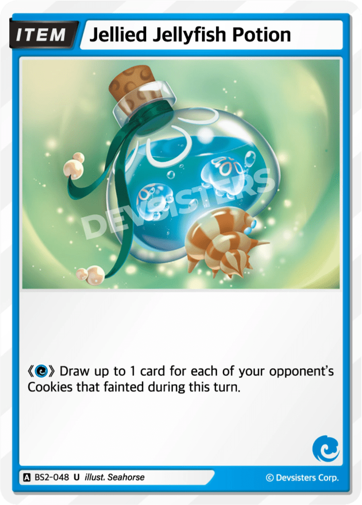Jellied Jellyfish Potion - [BS2 - 048] (Operation Timeguard - UC) Near Mint - Nick Nack's Full Frontal Attack