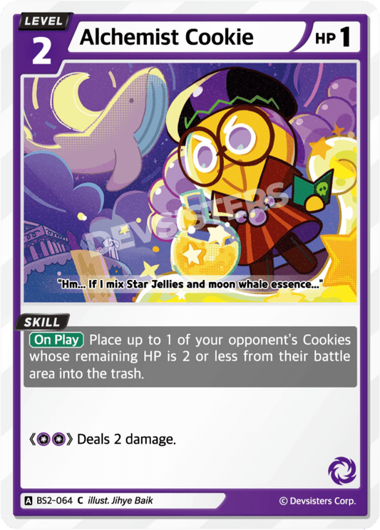 Alchemist Cookie - [BS2 - 064] (Operation Timeguard - C) Near Mint - Nick Nack's Full Frontal Attack