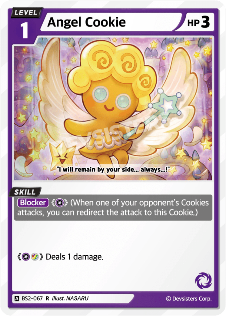 Angel Cookie - [BS2 - 067] (Operation Timeguard - R) Near Mint - Nick Nack's Full Frontal Attack