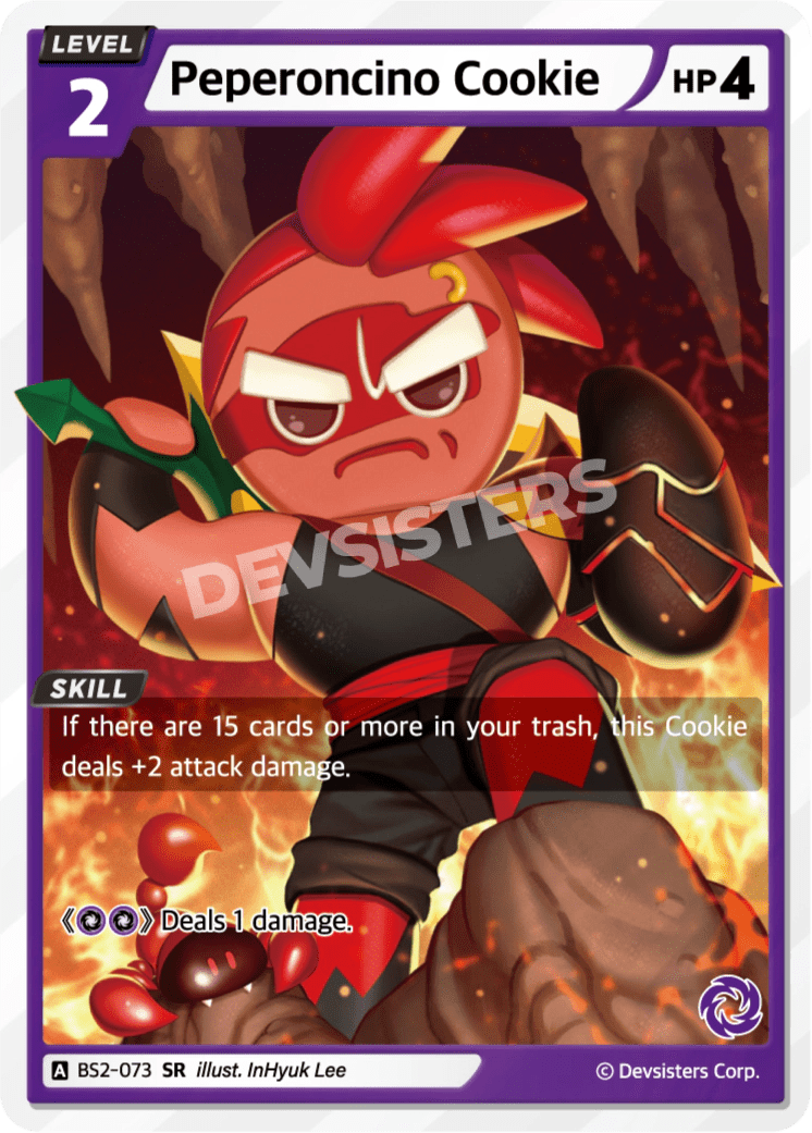 Peperoncino Cookie - [BS2 - 073] (Operation Timeguard - SR) Near Mint - Nick Nack's Full Frontal Attack