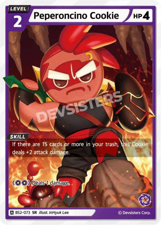 Peperoncino Cookie - [BS2 - 073] (Operation Timeguard - SR) Near Mint - Nick Nack's Full Frontal Attack