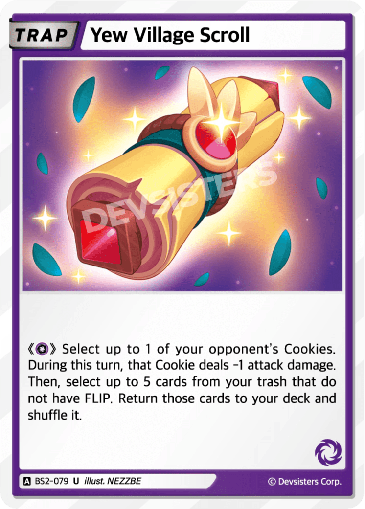 Yew Village Scroll - [BS2 - 079] (Operation Timeguard - UC) Near Mint - Nick Nack's Full Frontal Attack