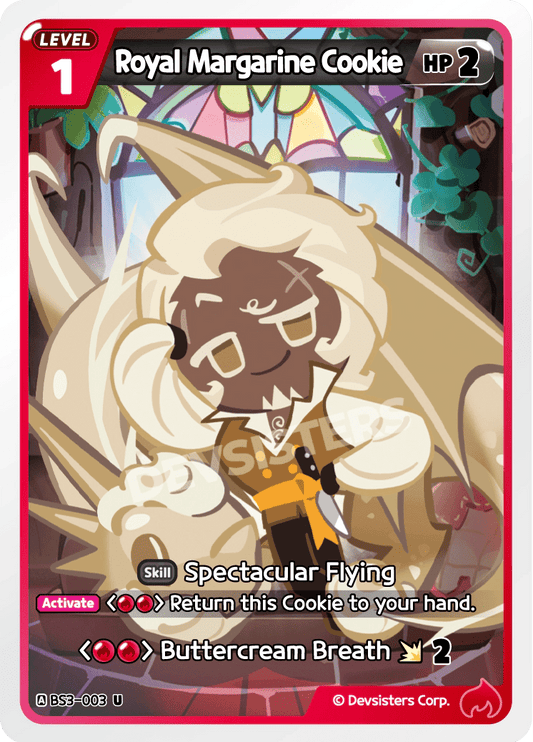 Royal Margarine Cookie - [BS3 - 003] (Age of Heroes and Kingdoms - UC) Near Mint - Nick Nack's Full Frontal Attack
