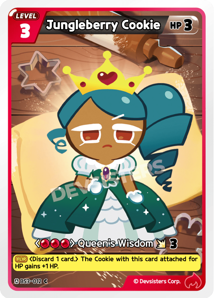 Jungleberry Cookie - [BS3 - 012] (Age of Heroes and Kingdoms - C) Near Mint - Nick Nack's Full Frontal Attack