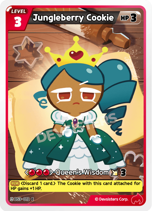 Jungleberry Cookie - [BS3 - 012] (Age of Heroes and Kingdoms - C) Near Mint - Nick Nack's Full Frontal Attack