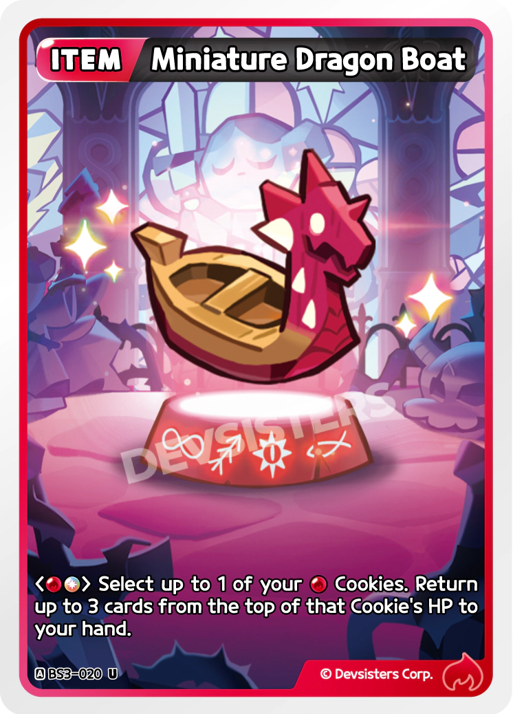 Miniature Dragon Boat - [BS3 - 020] (Age of Heroes and Kingdoms - UC) Near Mint - Nick Nack's Full Frontal Attack