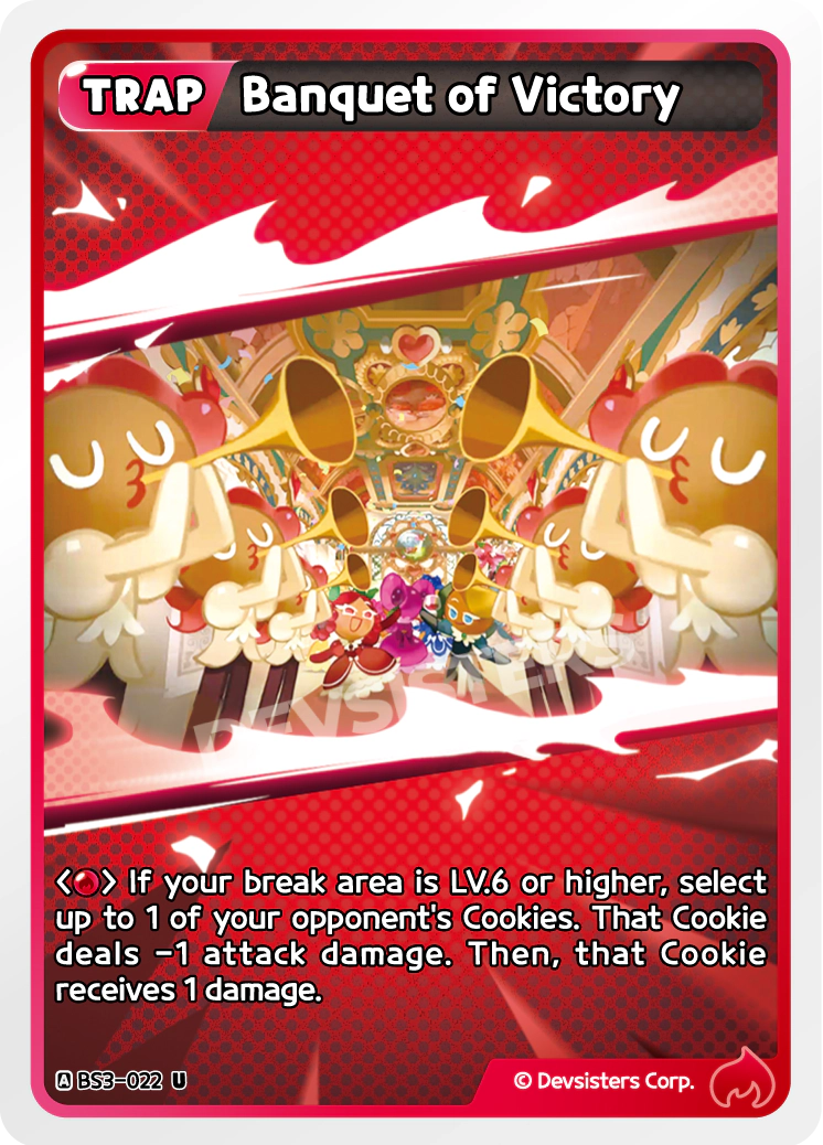 Banquet of Victory - [BS3 - 022] (Age of Heroes and Kingdoms - UC) Near Mint - Nick Nack's Full Frontal Attack