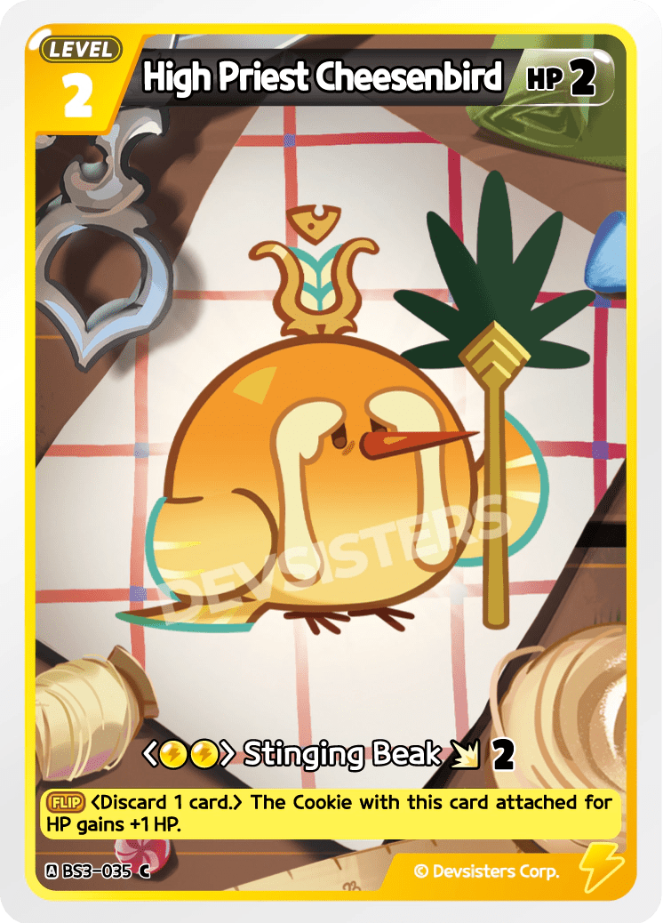 High Priest Cheesenbird - [BS3 - 035] (Age of Heroes and Kingdoms - C) Near Mint - Nick Nack's Full Frontal Attack