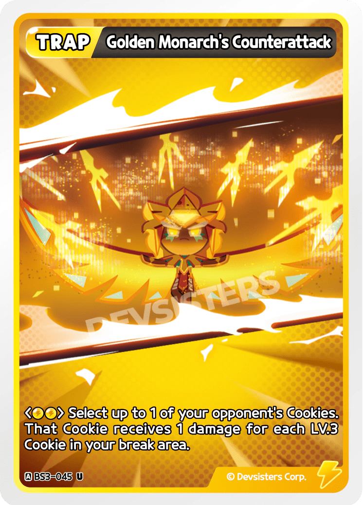 Golden Monarch s Counterattack - [BS3 - 045] (Age of Heroes and Kingdoms - UC) Near Mint - Nick Nack's Full Frontal Attack