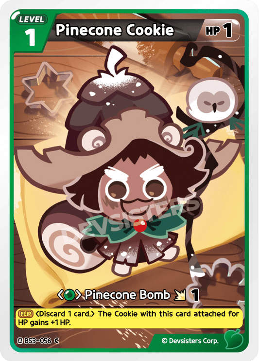 Pinecone Cookie - [BS3 - 056] (Age of Heroes and Kingdoms - C) Near Mint - Nick Nack's Full Frontal Attack