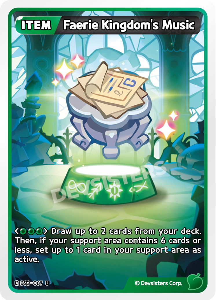 Faerie Kingdom s Music - [BS3 - 067] (Age of Heroes and Kingdoms - UC) Near Mint - Nick Nack's Full Frontal Attack