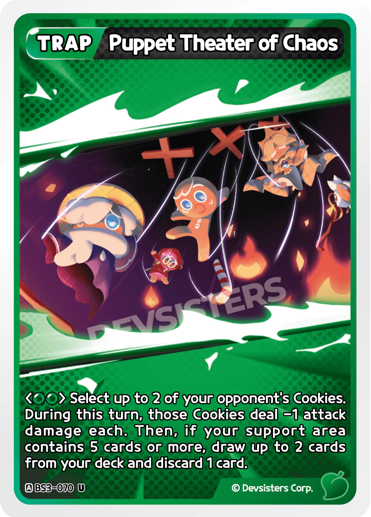 Puppet Theater of Chaos - [BS3 - 070] (Age of Heroes and Kingdoms - UC) Near Mint - Nick Nack's Full Frontal Attack