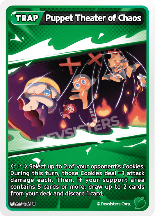 Puppet Theater of Chaos - [BS3 - 070] (Age of Heroes and Kingdoms - UC) Near Mint - Nick Nack's Full Frontal Attack