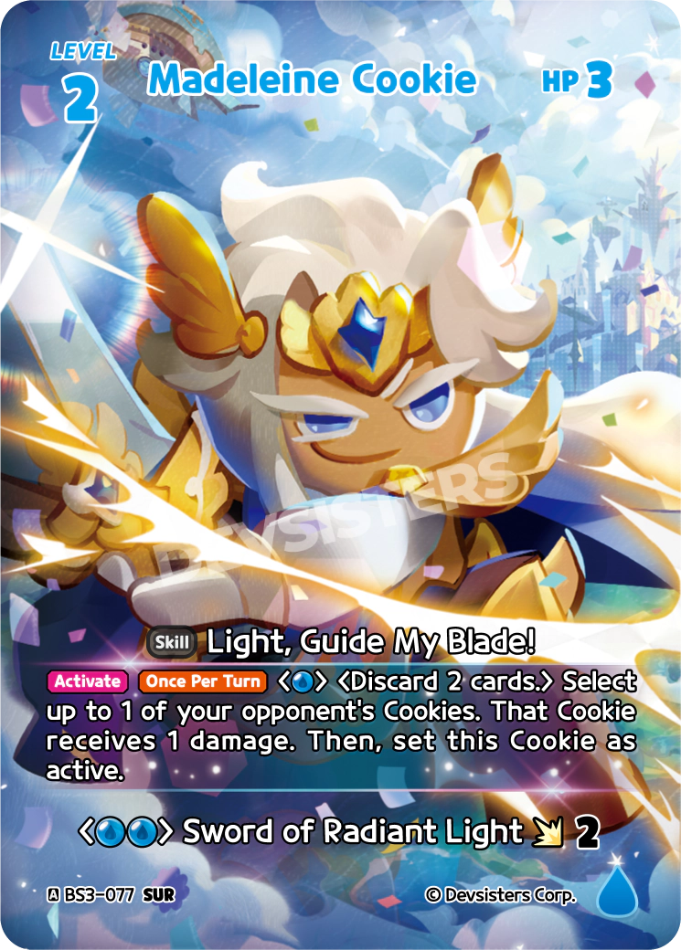 Madeleine Cookie - [BS3 - 077] (Age of Heroes and Kingdoms - SUR) Near Mint - Nick Nack's Full Frontal Attack