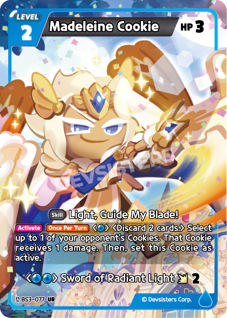 Madeleine Cookie - [BS3 - 077] (Age of Heroes and Kingdoms - UR) Near Mint - Nick Nack's Full Frontal Attack