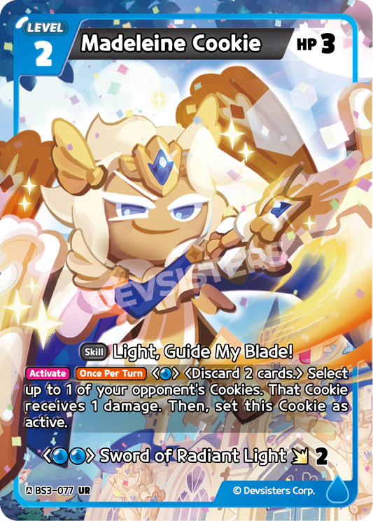 Madeleine Cookie - [BS3 - 077] (Age of Heroes and Kingdoms - UR) Near Mint - Nick Nack's Full Frontal Attack