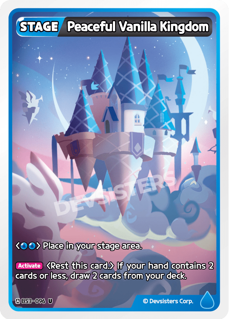 Peaceful Vanilla Kingdom - [BS3 - 096] (Age of Heroes and Kingdoms - UC) Near Mint - Nick Nack's Full Frontal Attack