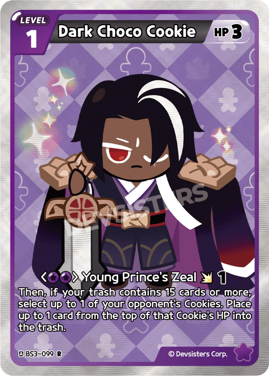 Dark Choco Cookie - [BS3 - 099] (Age of Heroes and Kingdoms - R) Near Mint - Nick Nack's Full Frontal Attack